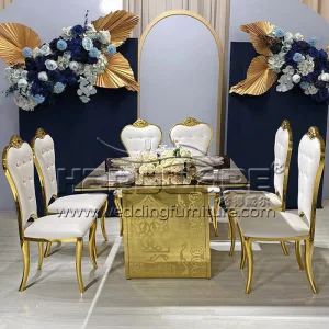 Metal Wedding Table with LED