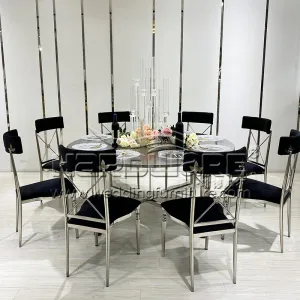 Folding Stainless Steel Event Table