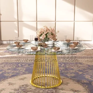 Round Glass Dining Table