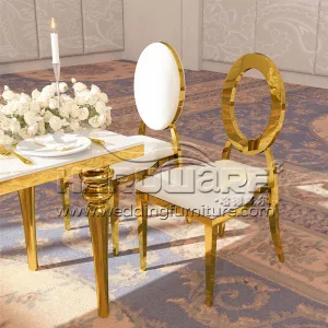 King louis chair wedding