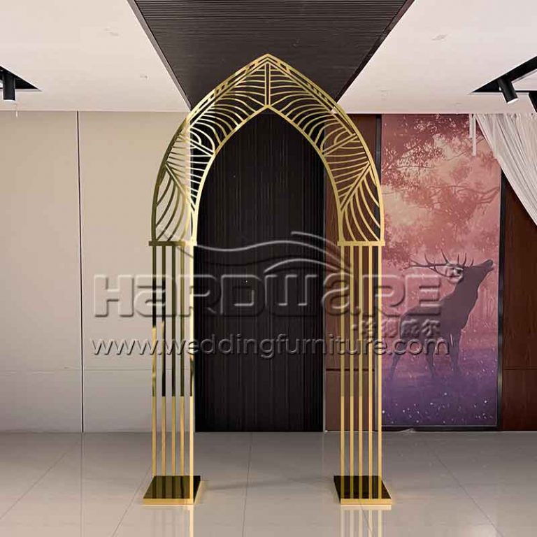 Arch Decor Wedding Aisle Decoration Metal Frame