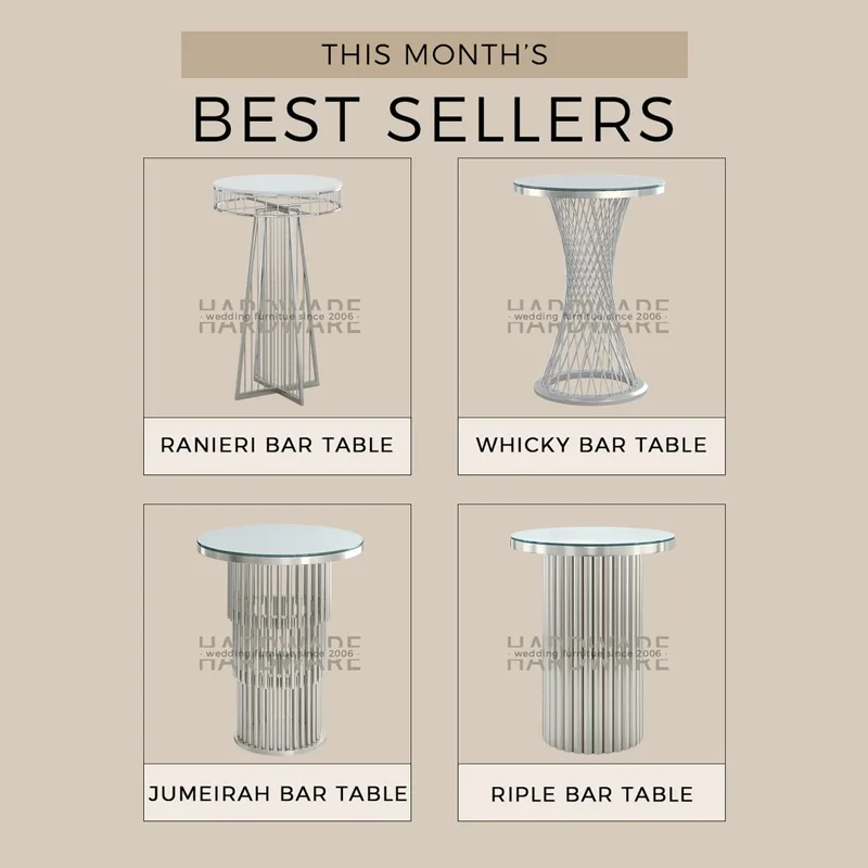 This Month’s Best-Selling Bar Tables