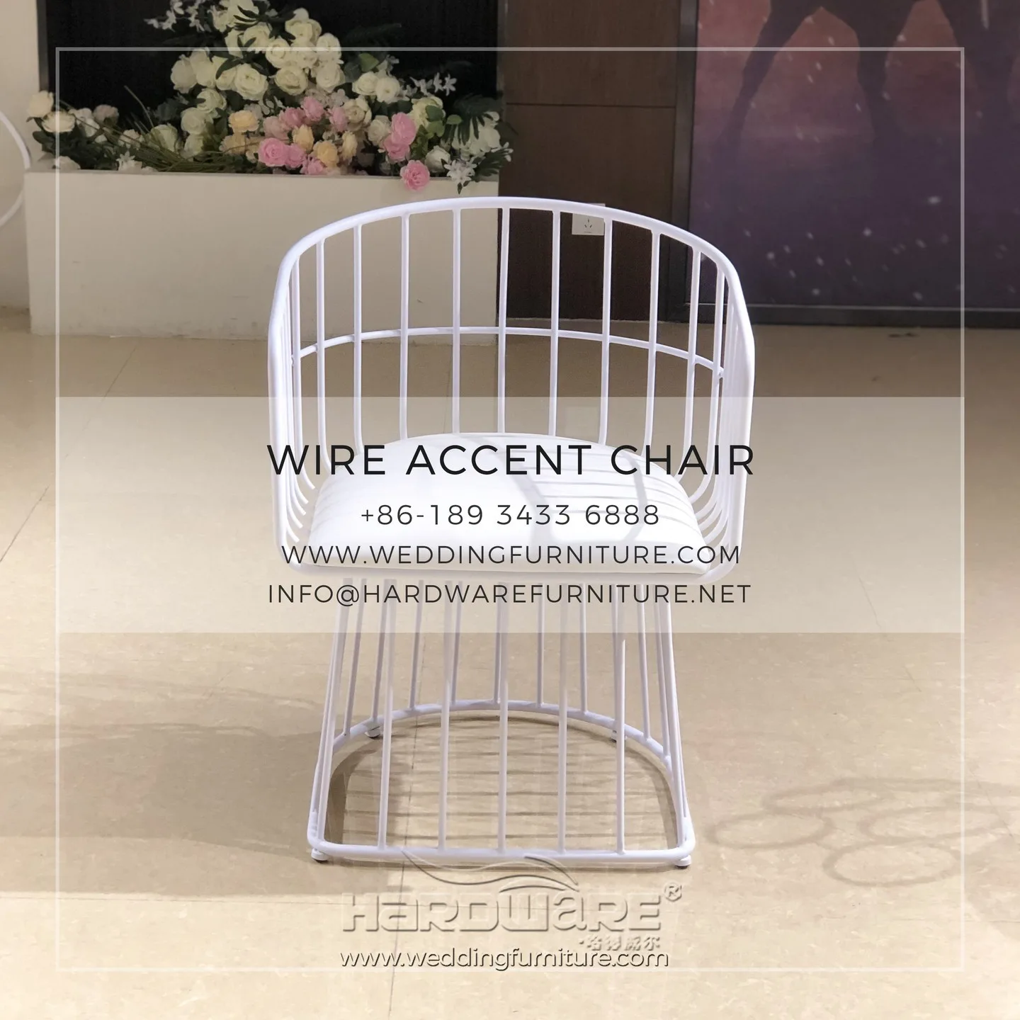 Wire Accent Chair