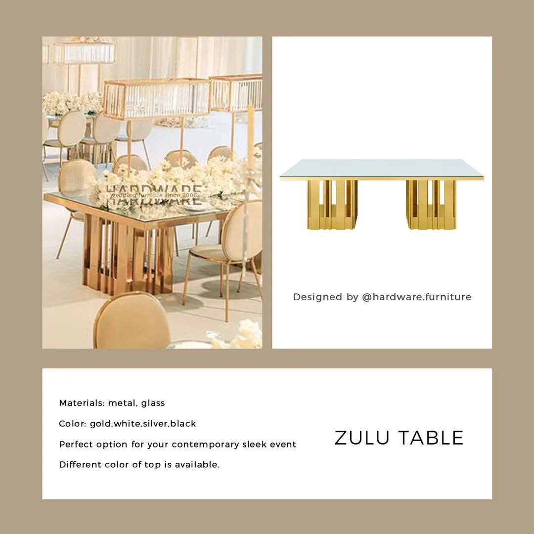 Zulu Wedding Table