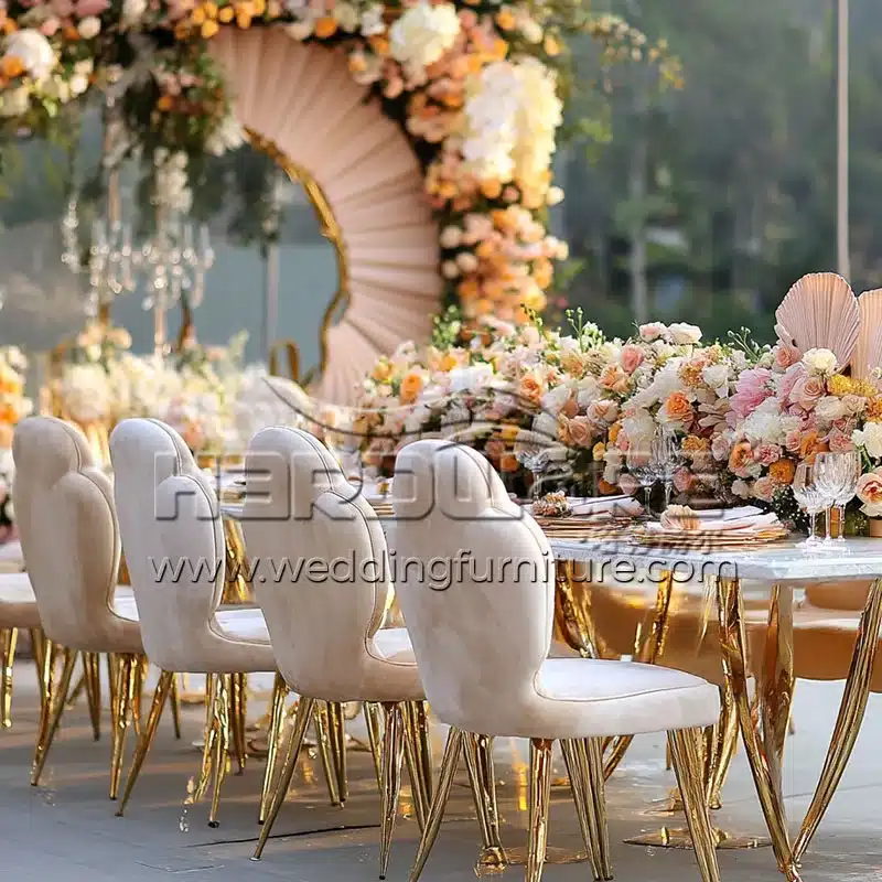 Creating an Inviting Wedding with Velvet Furniture