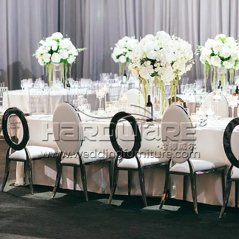 Stainless Steel Wedding Chairs Are Taking Over!